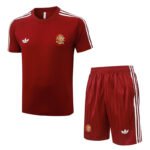 2026-27 Spain Red Short Soccer Uniform
