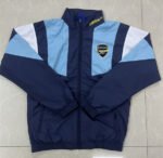26-27 Arsenal Royal Blue Windbreaker  Soccer Jacket