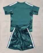 2026-2027 Germany Goalkeeper Green Kids/Youth Soccer Uniform - Image 2