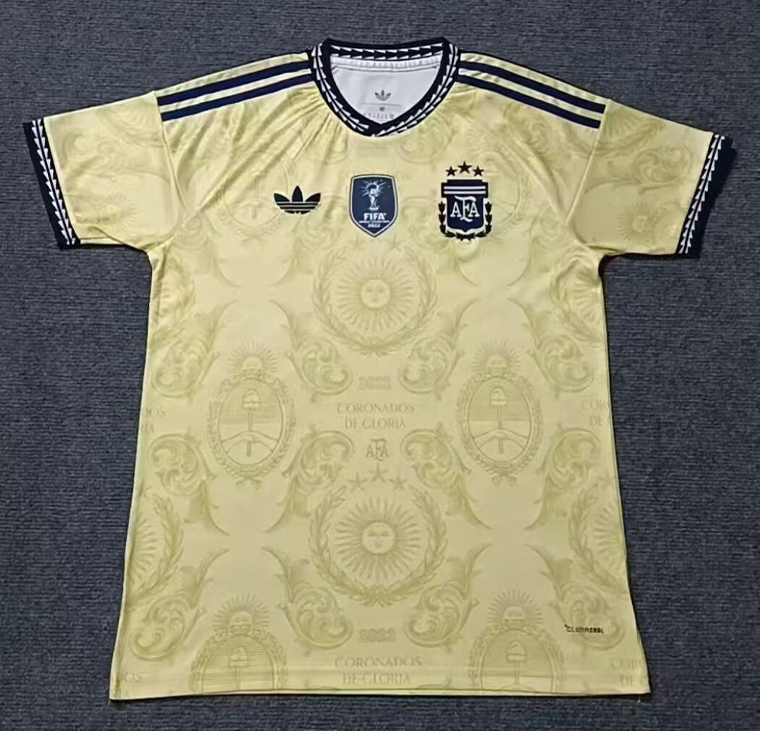 f5f6b7bd 2026-2027 Special Edition Argentina Khaki Soccer Jersey AAA - Image 1