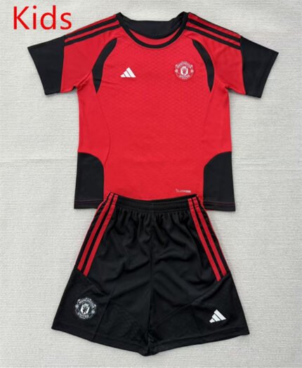 2026-2027 Manchester United Red kids/youth Soccer uniform