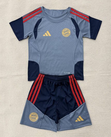 2026-2027 Bayern Light Grey Soccer Uniform