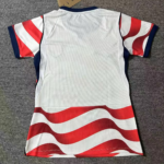 2026-27 USA Home White Red Women Soccer Jersey AAA - Image 2