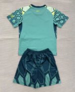 2026-2027  Manchester City  Goalkeeper Green kids/youth  Soccer uniform - Image 2