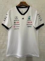 （S-5xl)2026-2027 F1 Mercedes White Racing Suit