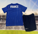 2026-2027 France Blue  Kids/Youth Soccer Uniform - Image 2
