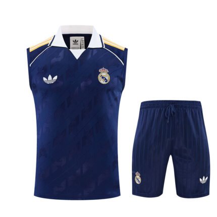 2026-27 Real Madrid Royal Blue Vest Soccer Uniform
