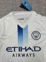 （S-4XL） 2026-2027 Manchester City 2nd Away White Soccer Long sleeves Jersey AAA - Image 2