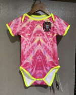 2026-2027 Portugal Goalkeeper Pink Baby Soccer Uniform
