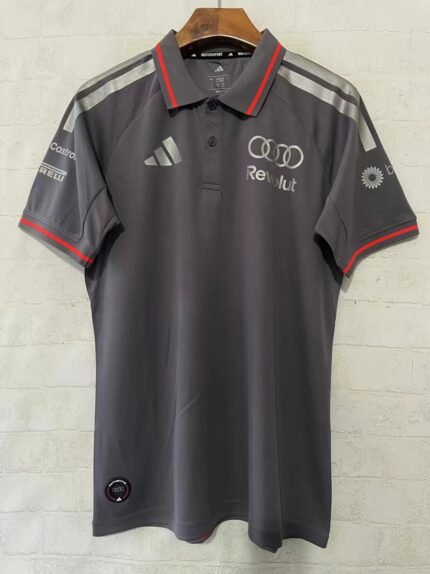 （S-5xl)2026-2027 F1 Audi Grey Racing Suit