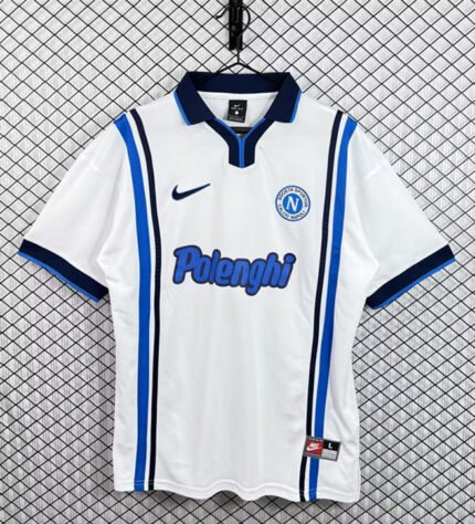 1997-98 Retro Napoli Away White Soccer Soccer Jersey AAA