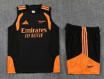 2026-27 Arsenal Black  Vest Soccer Uniform - Image 4