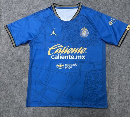2026-2027 Jordan version  Chivas Blue Soccer Jersey AAA