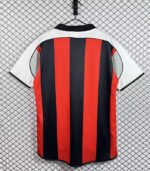 Retro Version 2001-2002 Deportivo La Coruña Away Black Red Thailand Soccer Jersey AAA - Image 3