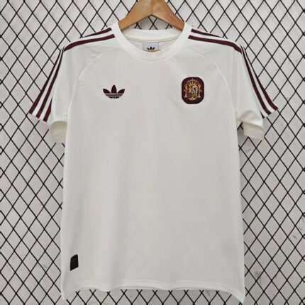 2026-2027 Spain White Soccer T-shirt