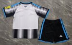 26-27 Newcastle United Home Black&White Stripes Kids/Youth Soccer Uniform - Image 2
