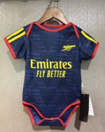2026-2027 Arsenal Away Royal Blue Baby Soccer uniform