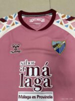 2026-27 Málaga Away Pink Soccer Jersey AAA - Image 3