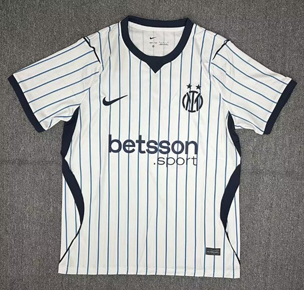 psc (2) (S-4XL)2026-2027 Inter Milan Away White Soccer Jersey AAA - Image 1