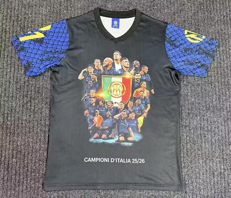 psc (2) 2026-2027 Inter Milan Special Edition Black Soccer Jersey AAA - Image 1