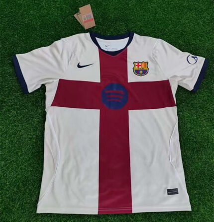 26-27 Barcelona 4th Away Apricot Thailand Soccer Jersey AAA