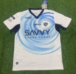2026-27 Al Hilal Away White Blue Soccer Jersey AAA