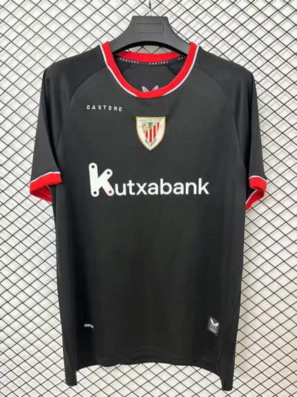 2026-27 Athletic Bilbao Away Black Soccer Jersey AAA