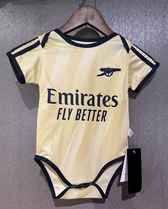 psc (2) 2026-2027 Arsenal 2nd Away Yellow Baby Soccer uniform - Image 1
