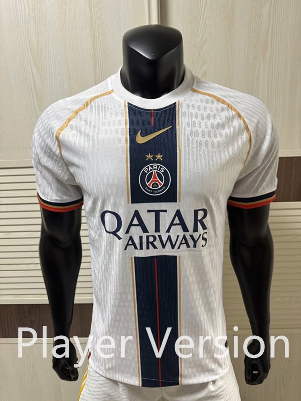 psc (3) Player version 2026-27 Special Edition Paris Saint-Germain White Soccer Jersey AAA - Image 1