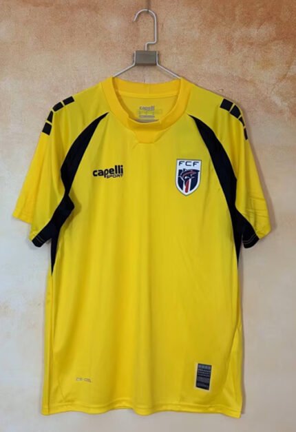 2026-27 Cape Verde Goalkeeper Yellow Soccer Jersey AAA