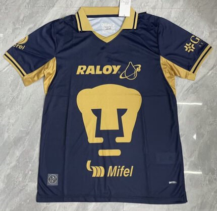 （S-4XL） 2026-2027 Pumas UNAM Away Royal Blue Soccer Jersey AAA