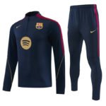 26-27 Barcelona Royal Blue  Thailand Soccer Tracksuit Uniform