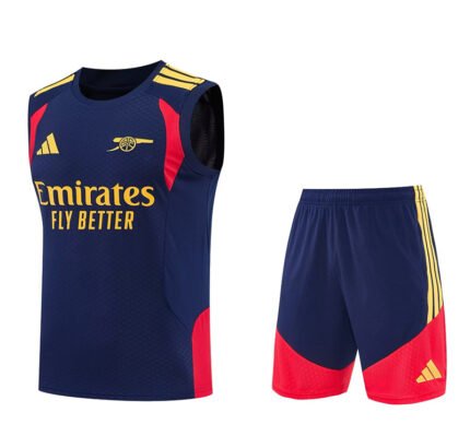 2026-27 Arsenal Royal Blue Vest Soccer Uniform