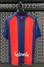 （S-4XL）2026-2027 Bologna Home Blue Red Soccer Jersey AAA - Image 2