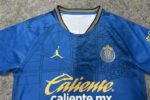 2026-2027 Jordan version  Chivas Blue Soccer Jersey AAA - Image 2
