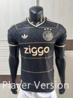 Player Version 26-27 Ajax Away Black  Soccer Jersey