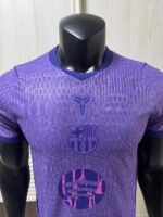 Player version 26-27 Barcelona Purple Soccer Jersey AAA - Image 2