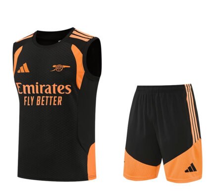 2026-27 Arsenal Black  Vest Soccer Uniform