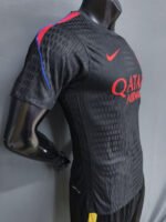 Player version 2026-27 Paris Saint-Germain Black Soccer Jersey AAA - Image 5