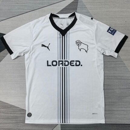 2026-2027 Derby County Home White Soccer Jersey AAA