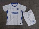 2026-2027 Brighton Away White kids/youth  Soccer uniform