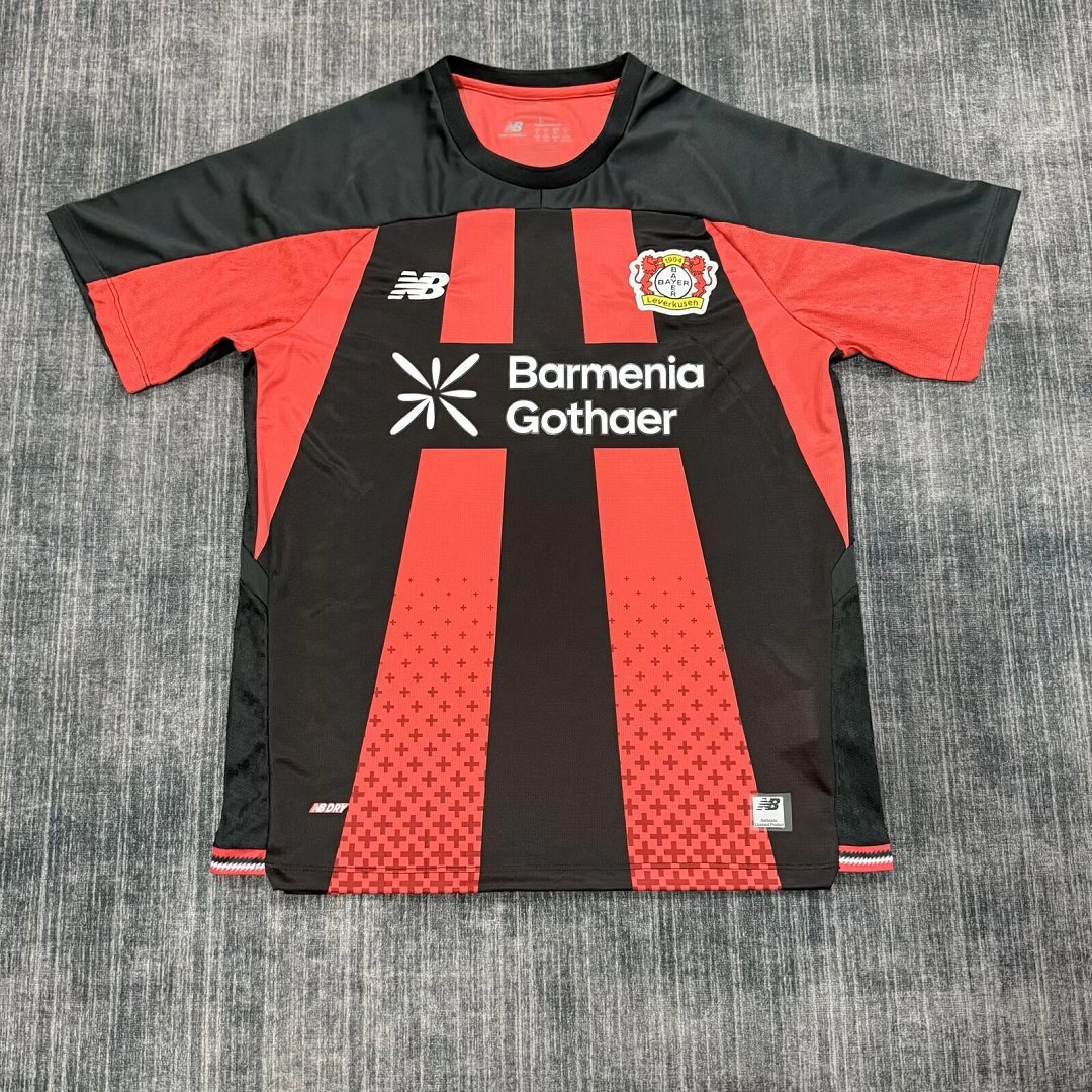 076d3a54 2026-2027 Leverkusen Home Black Red Soccer Jersey AAA - Image 1