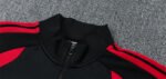 26-27 Manchester United Red Black Thailand Soccer Jacket Uniform - Image 3