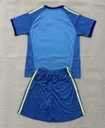2026-2027 Leeds United Goalkeeper Blue kids/youth  Soccer uniform - Image 2