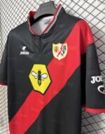 Retro Version 2000-2001 Rayo Vallecano  Away Black  Soccer Jersey AAA - Image 4
