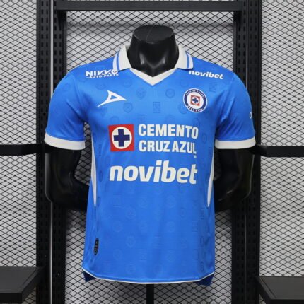 Player Version 2026-2027 Cruz Azul Home Blue Thailand  Soccer Jersey AAA
