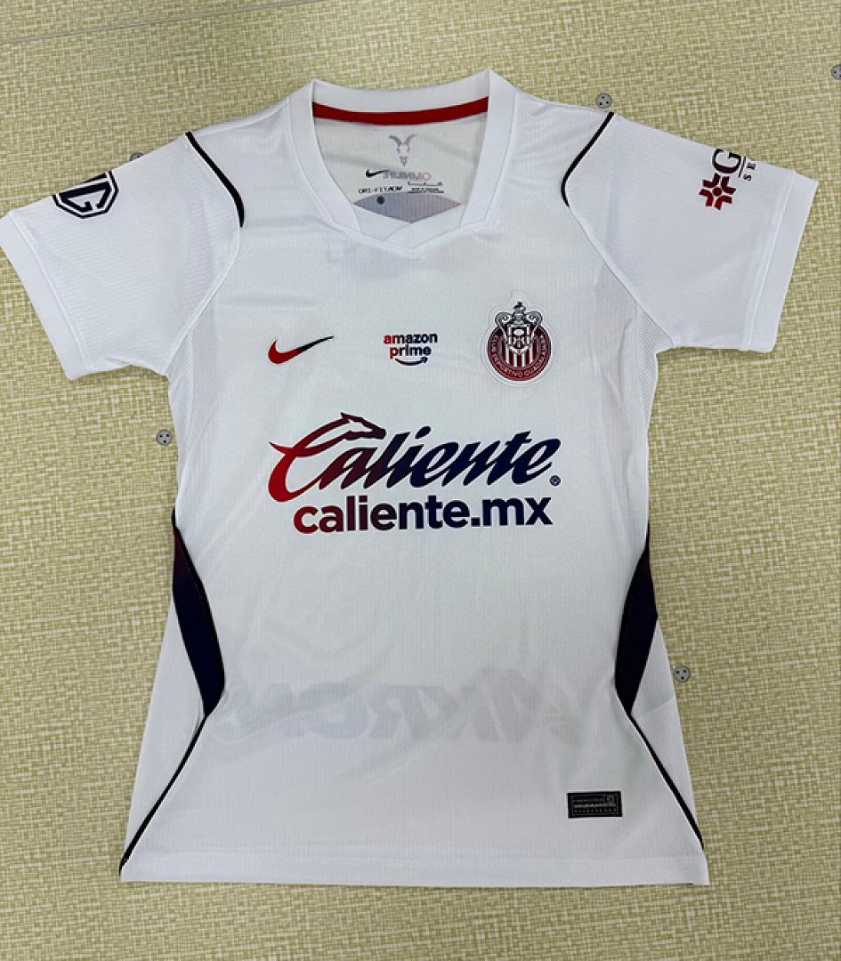 0c6827d1 2026-27 Chivas Away White Women Soccer Jersey AAA - Image 1