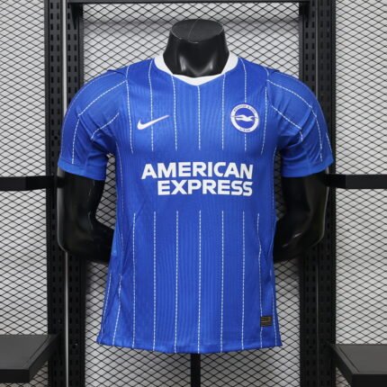 Player version 2026-2027 Brighton Home Blue Soccer Jersey AAA