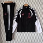 2026 Liverpool Black Windbreaker  Soccer Jacket uniform