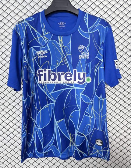26-27 Sheffield Wednesday Goalkeeper Blue Soccer Jersey AAA
